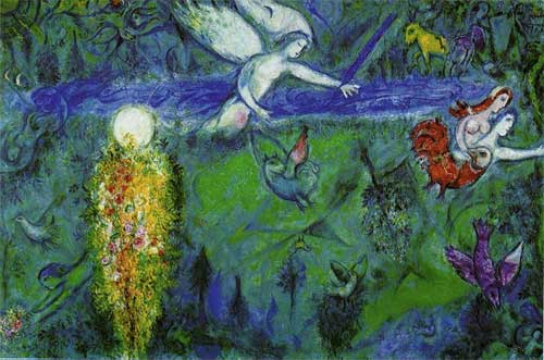 М. Шагал. Изгнание из рая