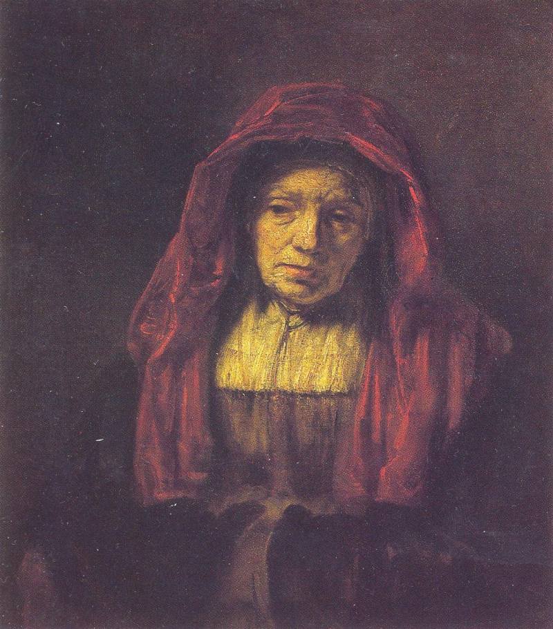 Рембрандт. Портрет жены брата