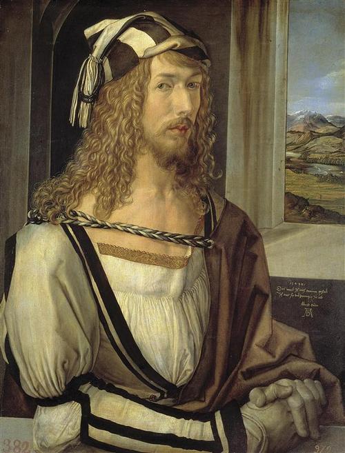 Альбрехт Дюрер. Автопортрет, 1498