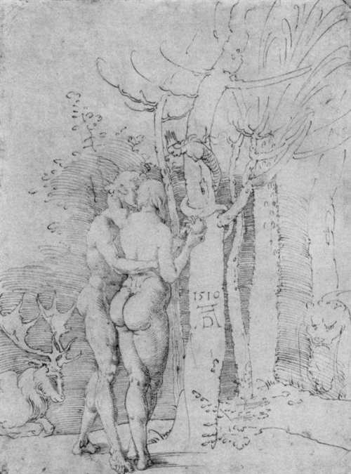 Альбрехт Дюрер. Адам и Ева, 1510