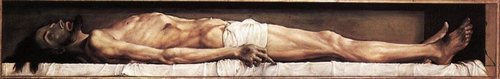 Ганс Гольбейн (Ханс Холбейн). Мертвый Христос в гробу
