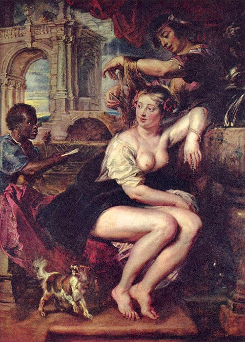 Питер Пауль Рубенс. Вирсавия. 1635