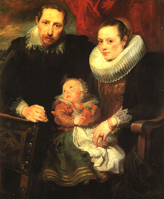 Аитонисван Дейк. Семейный портрет. 1618-1621