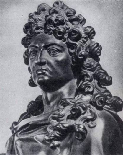 Франсуа Жирардон. Конная статуя Людовика XIV. Модель. Фрагмент