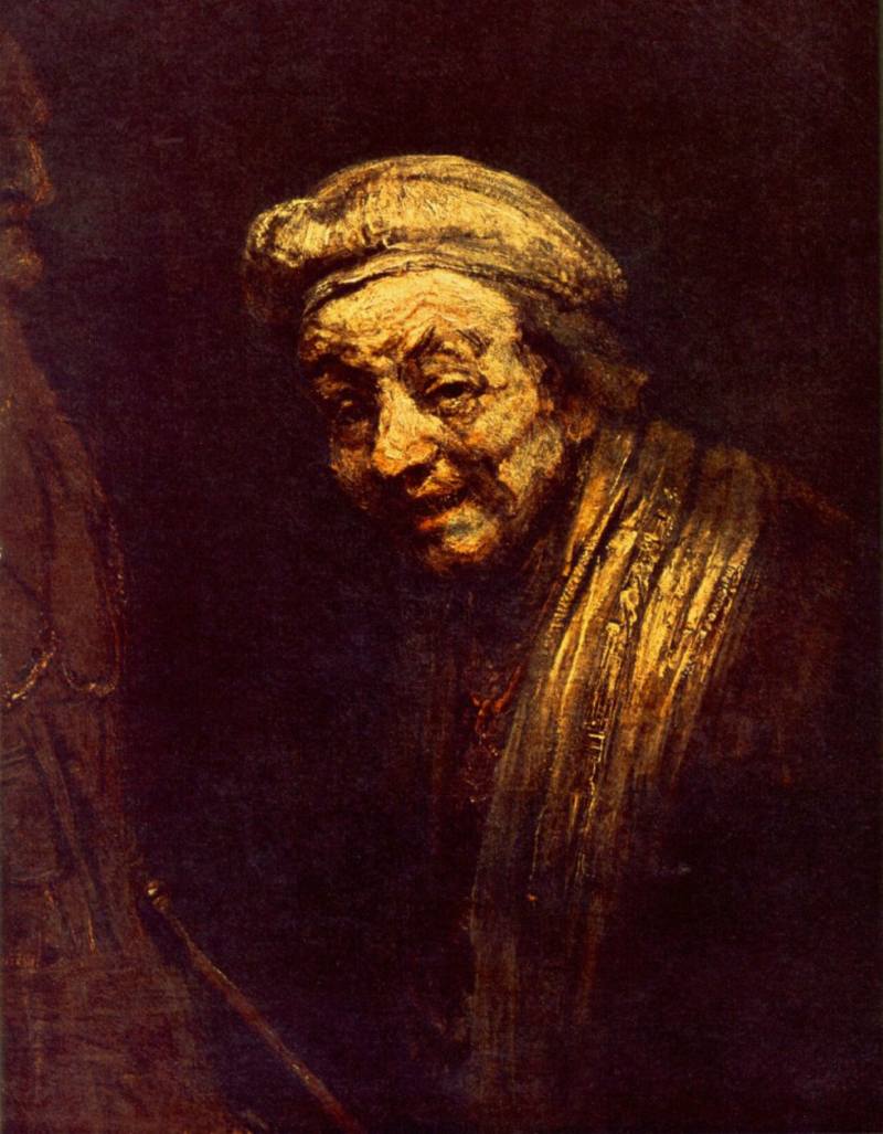 Рембрандт. Автопортрет. 1669