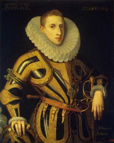 Хуан Пантоха де ла Крус. Портрет Диего де Вильямайор. 1605
