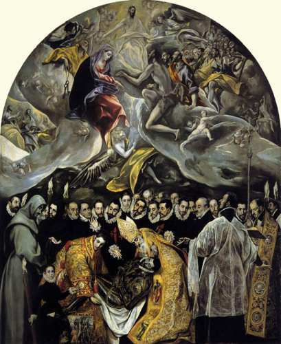 Эль Греко. Похороны графа Оргаса. 1586