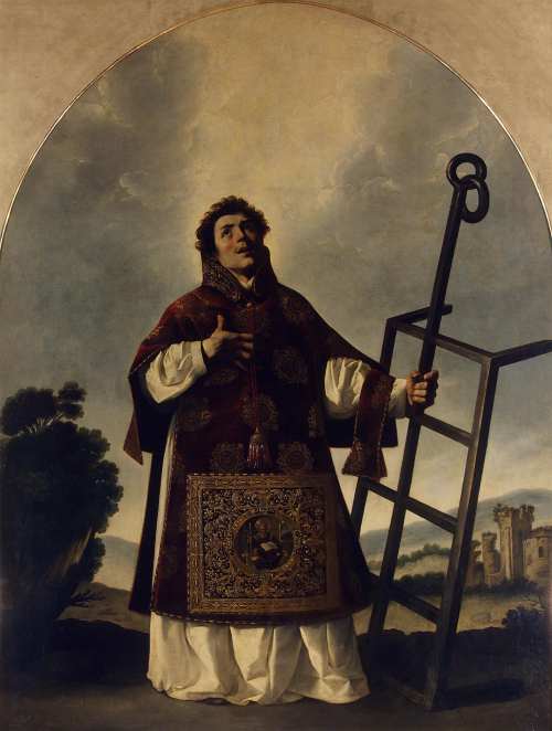 Франсиско Сурбаран. Святой Лаврентий. 1636