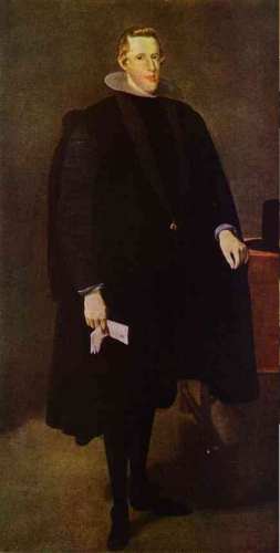 Диего Веласкес. Портрет Филиппа IV с прошением. 1625-1628