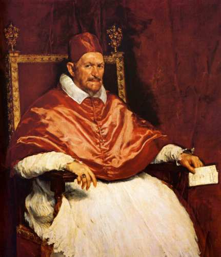 Диего Веласкес. Портрет папы Иннокентия X. 1650
