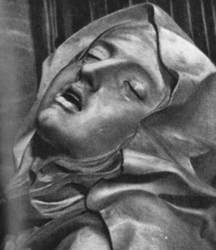 Лоренцо Бернини. Экстаз святой Терезы. Фрагмент