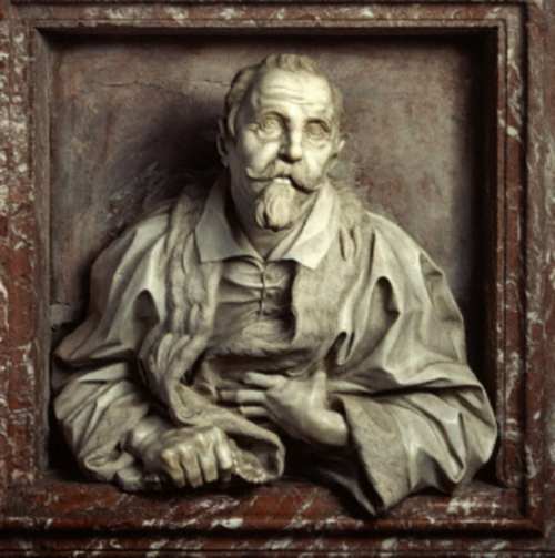 Лоренцо Бернини. Портрет врача Габриэле Фонсека. 1600-е годы
