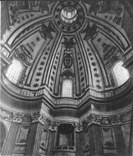 Франческо Борромини. Сант Иво алла Сапиенца. Внутренний вид. 1640-1660-е годы