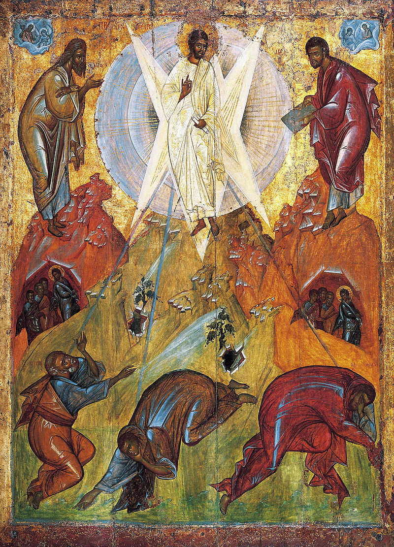 Икона «Преображение» (1403, Третьяковская галерея)