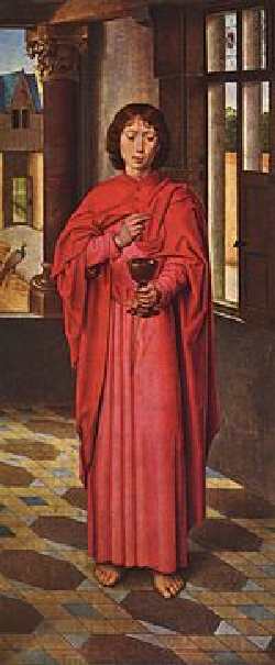 Апостол Иоанн (Г. Мемлинг, ок. 1468)
