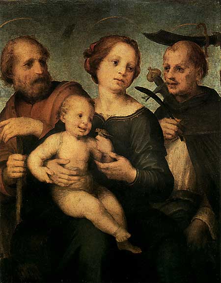 Мадонна с Младенцем, со святыми Иосифом и Петром Мучеником