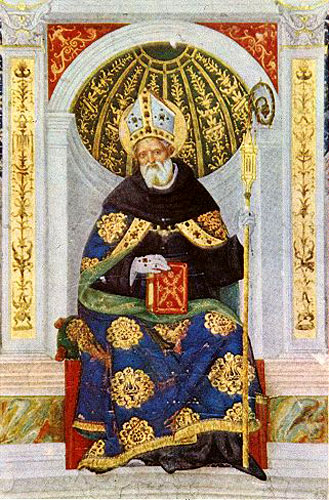 Бернардино Пинтуриккьо. Св. Августин