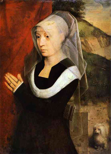 Ганс Мемлинг. Портрет молящейся женщины