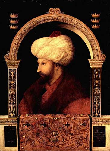 Джованни Беллини. Портрет султана Мехмеда II