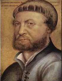 Ганс Гольбейн (младший), автопортрет, 1542 г.
