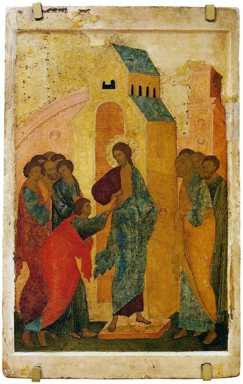 «Уверение Фомы» икона, Дионисий, 1500