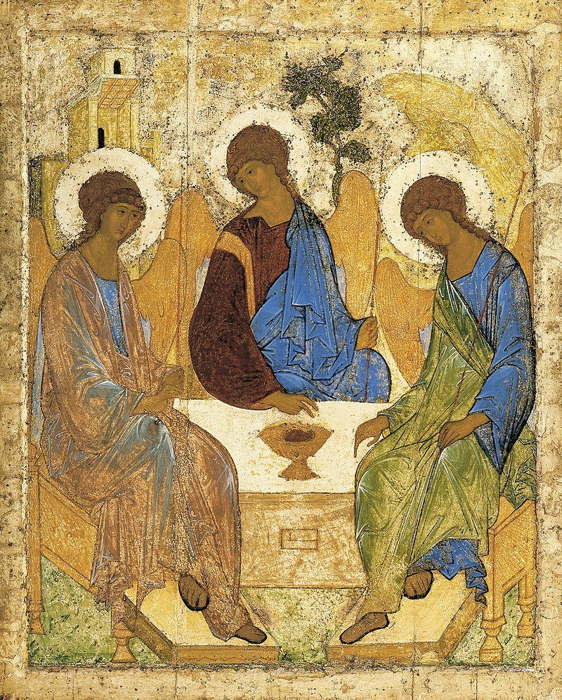 Андрей Рублёв. «Троица». 1411 год или 1425—1427