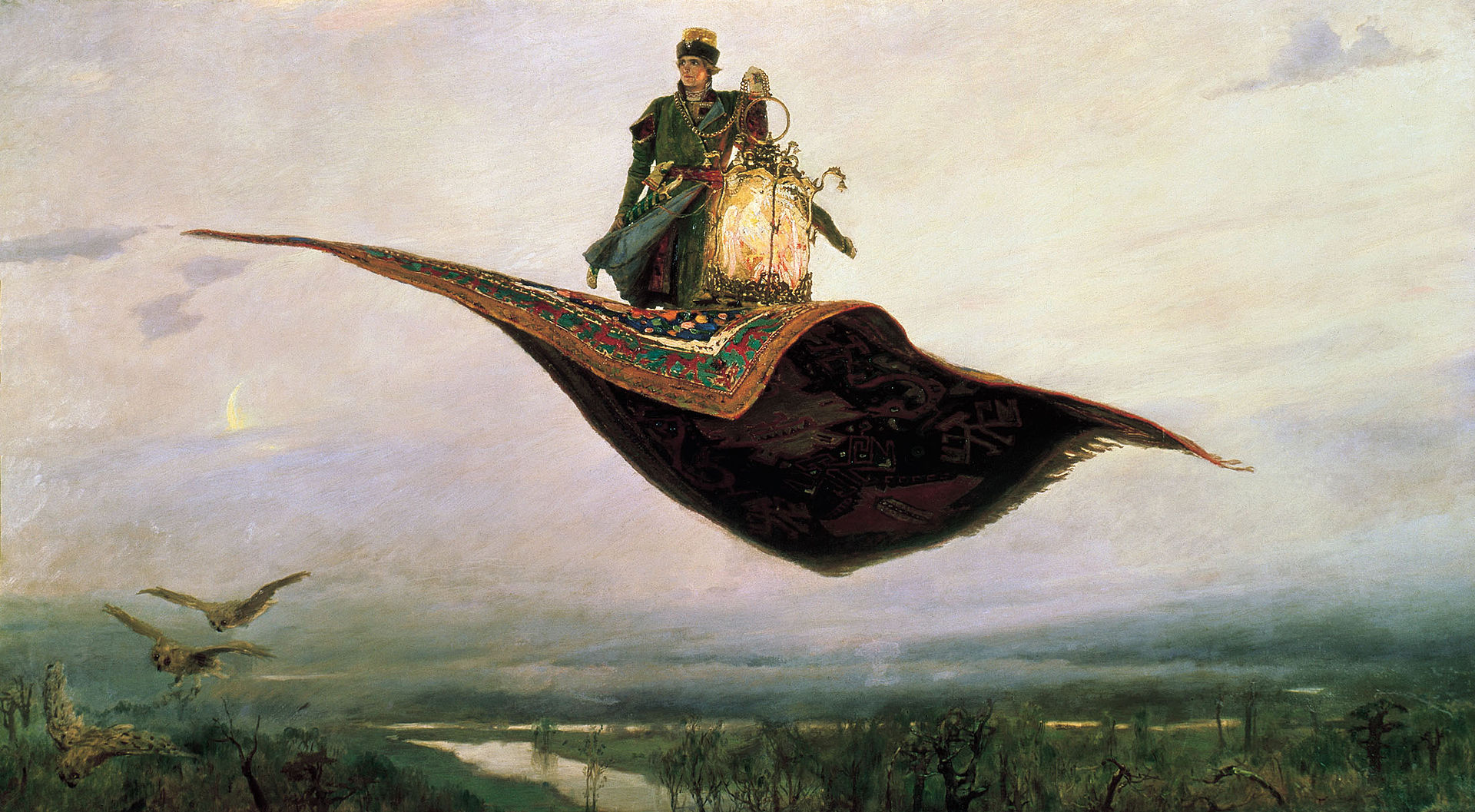 Ковер-самолет - Картина Васнецова