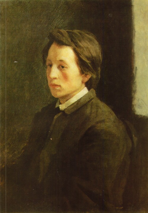Портрет Аполлинария Михайловича Васнецова, брата художника. Картина В.М. Васнецова