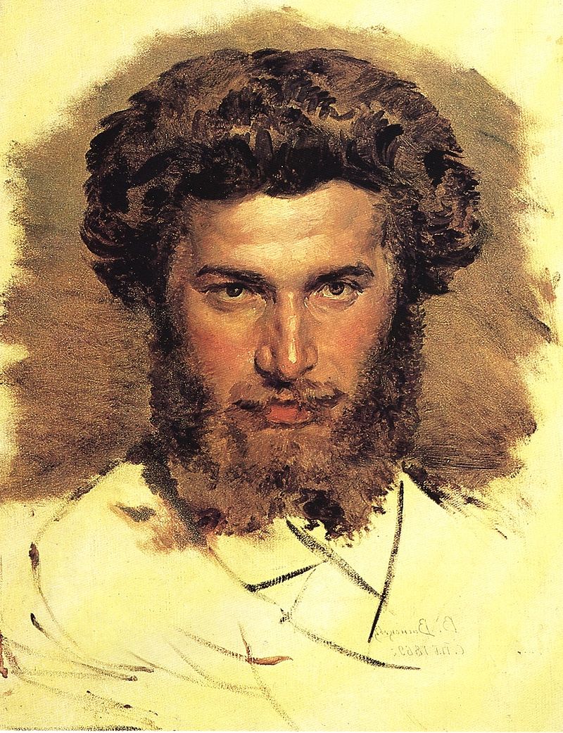 Портрет художника Архипа Куиджи. Картина В.М. Васнецова